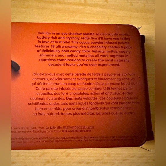 NIB Too Faced Better Than Chocolate Eyeshadow Palette - Picture 5 of 14